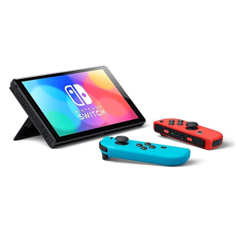 Nintendo Switch OLED Model Neon Blue/Neon Red set – Zayoom