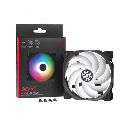 XPG Vento 120 ARGB PC Fan - Black