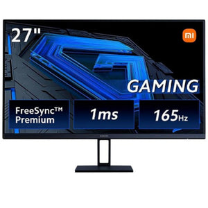 شاومي جي 27 آي 27 بوصة شاشة ألعاب فل اتش دي IPS سريعة، 165 هرتز، 1 مللي ثانية، فري سينك بريميوم – أسود