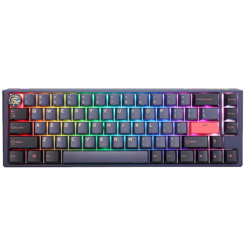 داكي اون 3 SF آر جي بي كيبورد ألعاب ميكانيكية سلكية قابلة لتبديل المفاتيح (مفاتيح Blue) - كوزميك بلو (تخطيط عربي)