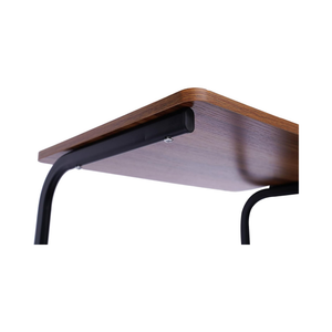 3 Tier Rolling Cart with Tabletop - Black