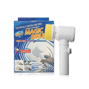 فرشاة كهربائية محمولة متعددة الوظائف 3 في 1 مع رؤوس متعددة الاستخدام للمطبخ والحمام