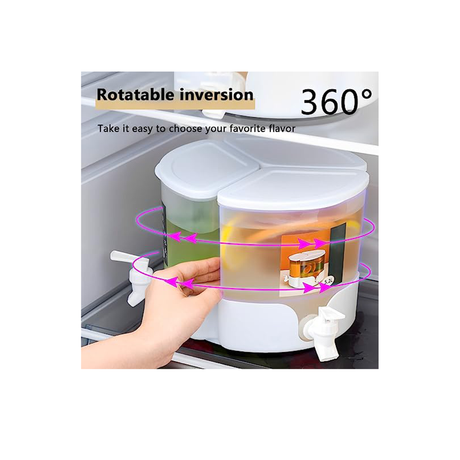 3-in-1 Rotatable Juice & Water Beverage Dispenser