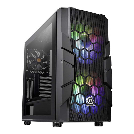 Thermaltake Commander C33 TG ARGB Edition PC Case - Black