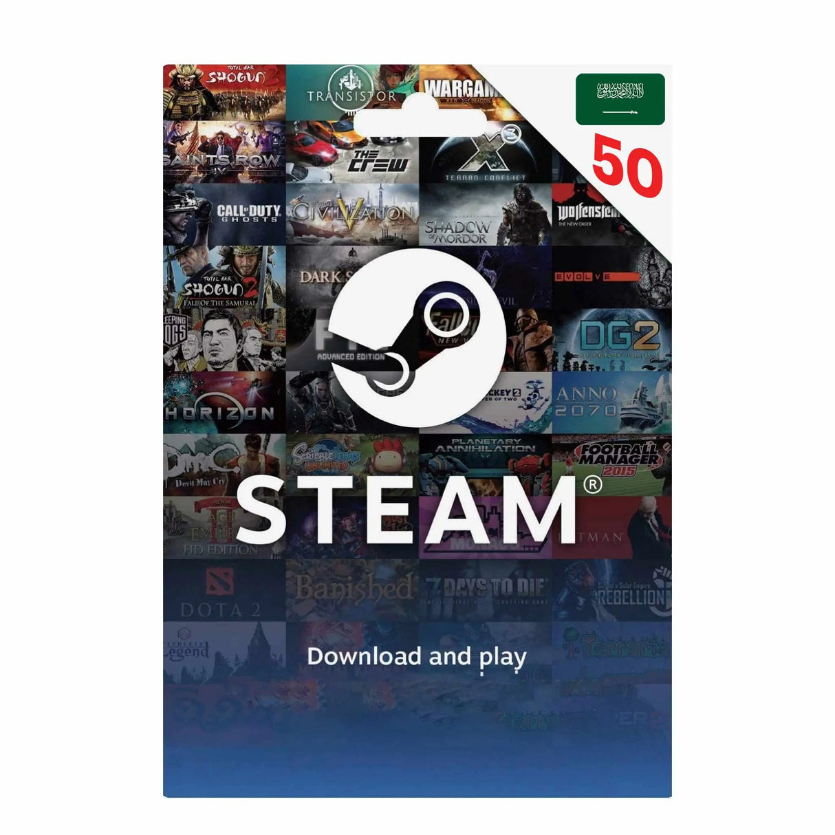 Steam 50 KSA