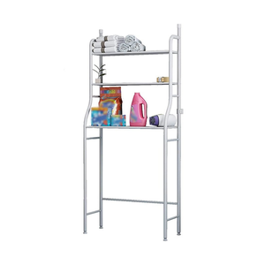 3 Layer Metal Washing Machine Shelf Rack for Storage & Organizing