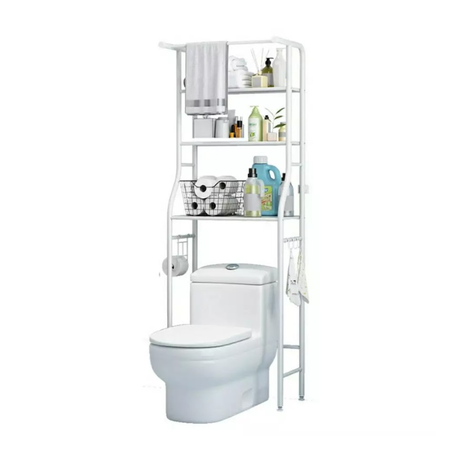 3 Level Shelf for Bathroom Essentials made with Steel and more Storage Organization
