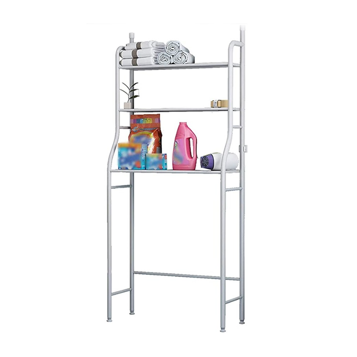 3 Level Shelf for Bathroom Essentials made With Steel and More Storage Organization