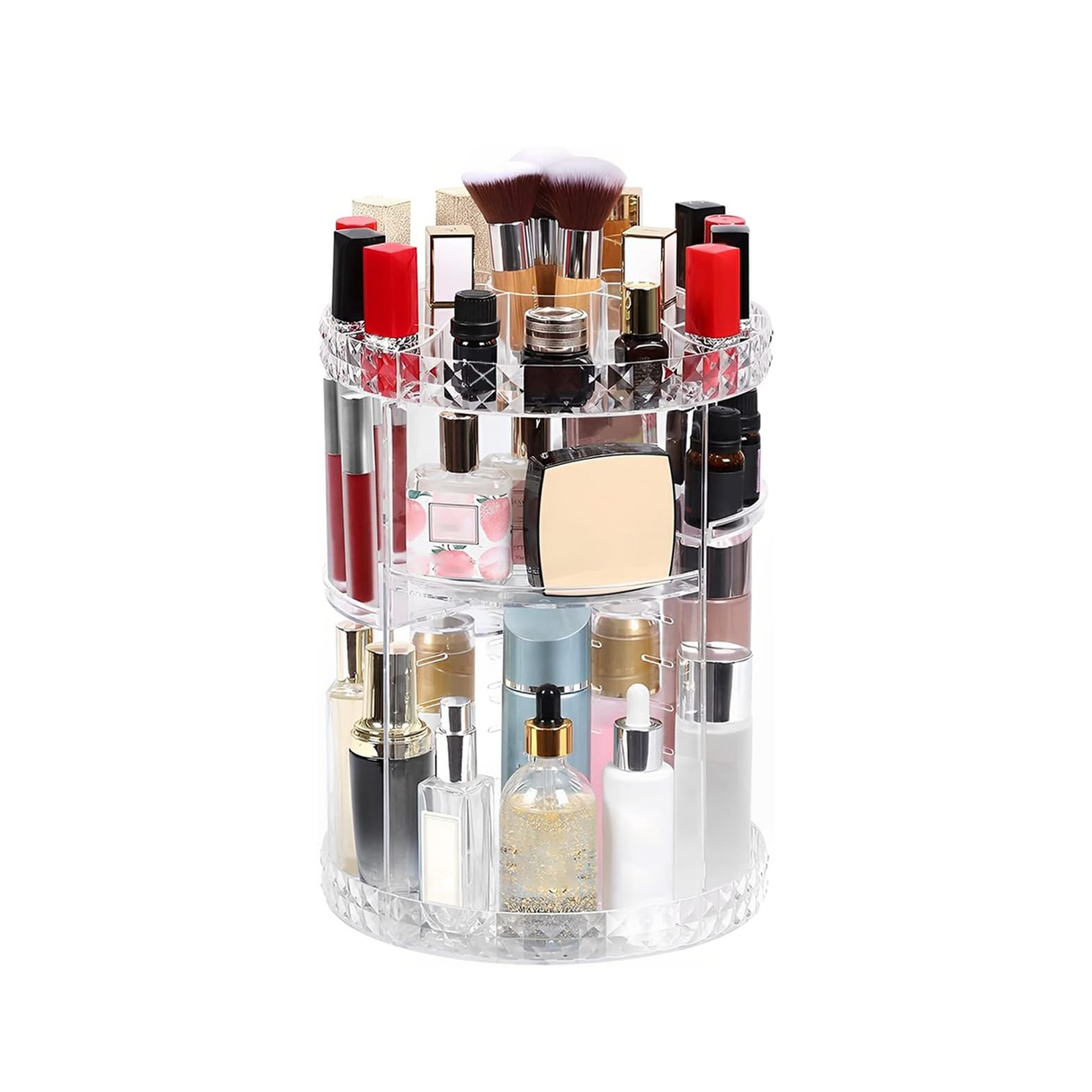 3 Tiers 360° Rotating Makeup Organiser