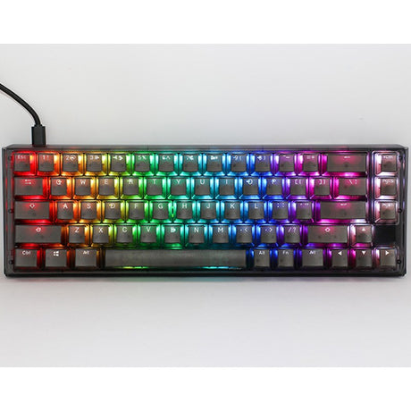 داكي اون 3 SF آر جي بي كيبورد ألعاب ميكانيكية سلكية قابلة لتبديل المفاتيح (مفاتيح Blue) - أورا بلاك (تخطيط عربي)