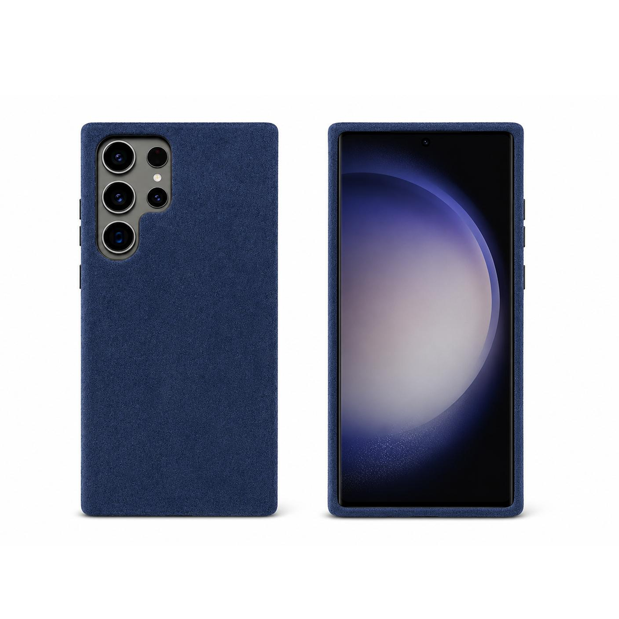 Spectre Samsung S23 Ultra - Alcantara Case - Sea Blue