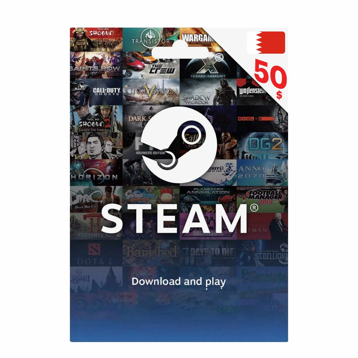 Steam 50$ BH