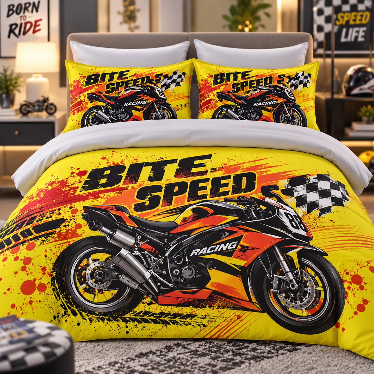 4-Piece Children’s Quilt Set  - 180X220CM – K1405-50