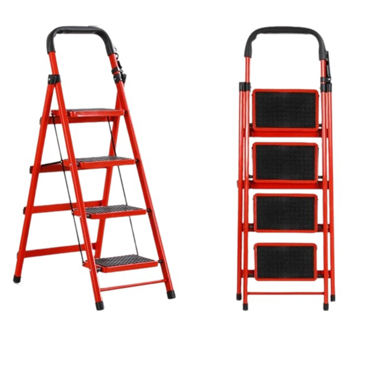 سلم منزلي 4 درجات سعة 90 كجم A120B-3