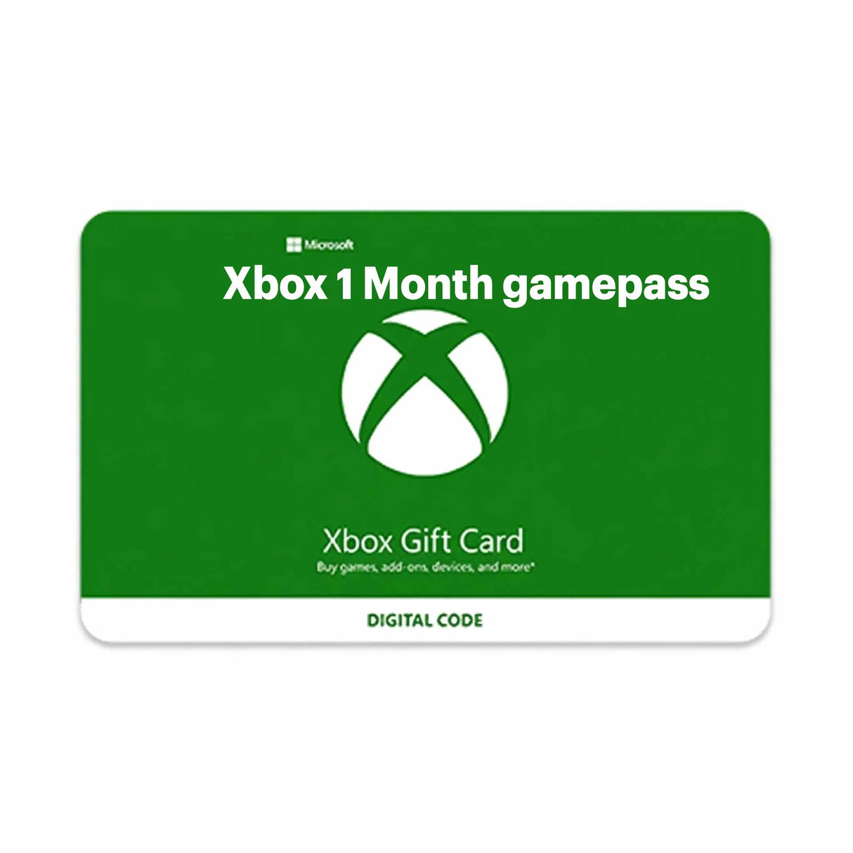 Xbox 1 Month gamepass