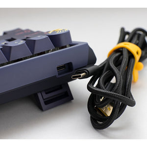 داكي اون 3 SF آر جي بي كيبورد ألعاب ميكانيكية سلكية قابلة لتبديل المفاتيح (مفاتيح Blue) - كوزميك بلو (تخطيط عربي)