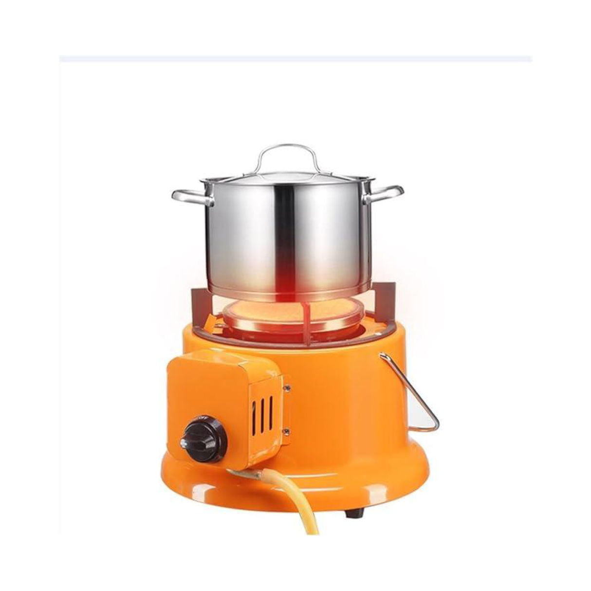 سخان غاز محمول وموقد طهي 2 في 1 للاستخدام الخارجي