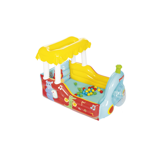 Bestway 1.32m x 94cm x 89cm Train Ball Pit Age 2+ - Zayoom