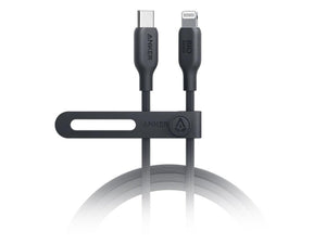 Anker 542 USB-C to Lightning Cable - Bio-Based - 1.8m/6f - Black - Zayoom