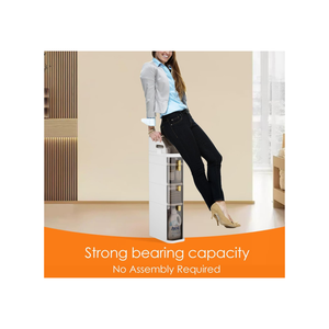 خزانة تخزين للحمام ذات 5 طبقات لتنظيم الأدوات واللوازم