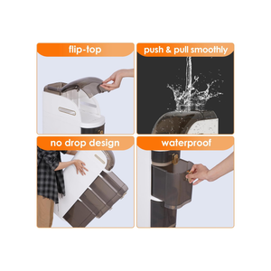 خزانة تخزين للحمام ذات 5 طبقات لتنظيم الأدوات واللوازم