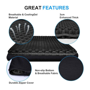 Double Thick Egg Gel Cushion for Pressure Pain Relief