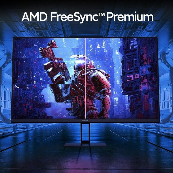 شاومي جي 27 آي 27 بوصة شاشة ألعاب فل اتش دي IPS سريعة، 165 هرتز، 1 مللي ثانية، فري سينك بريميوم – أسود