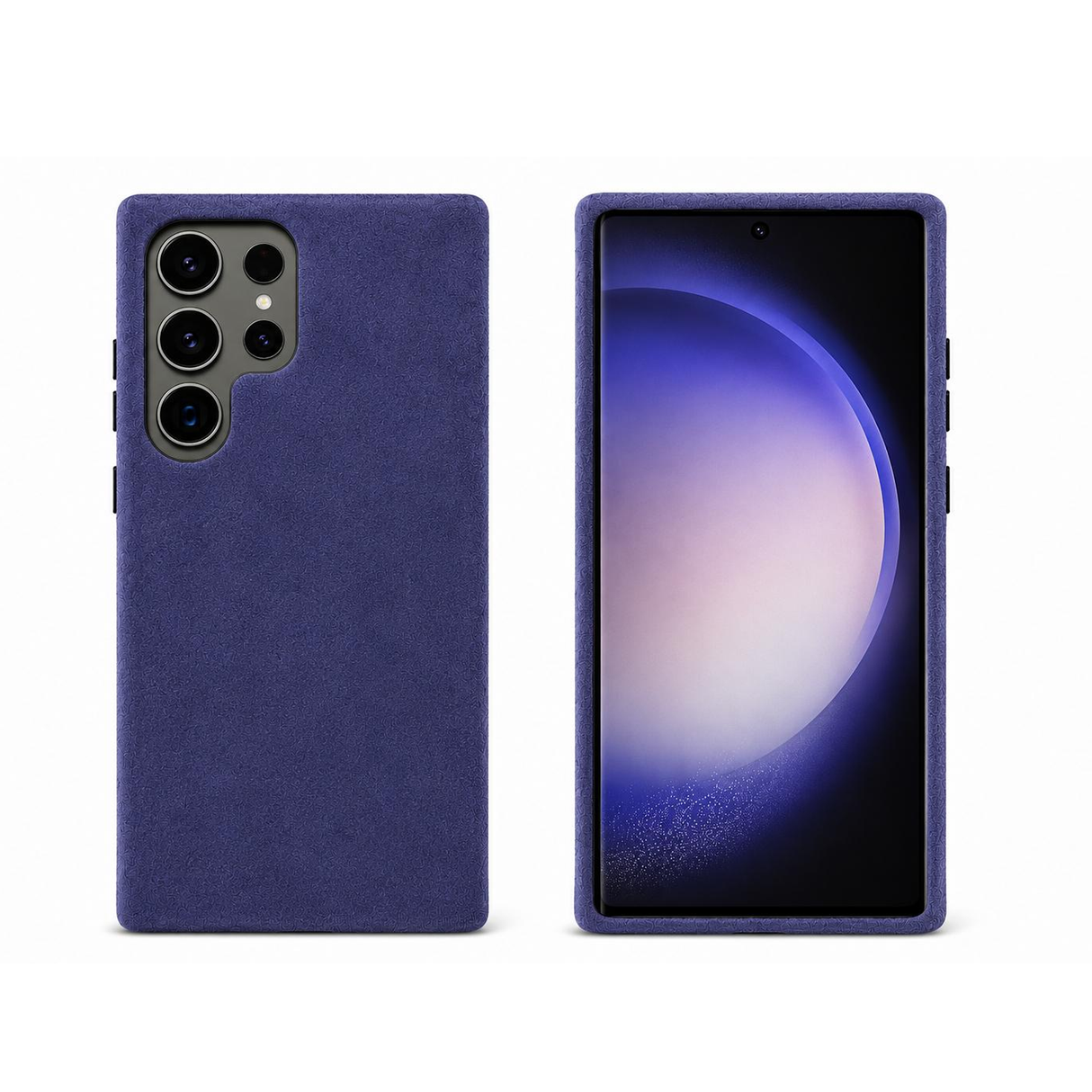 Spectre Samsung S23 Ultra - Alcantara Case - Purple