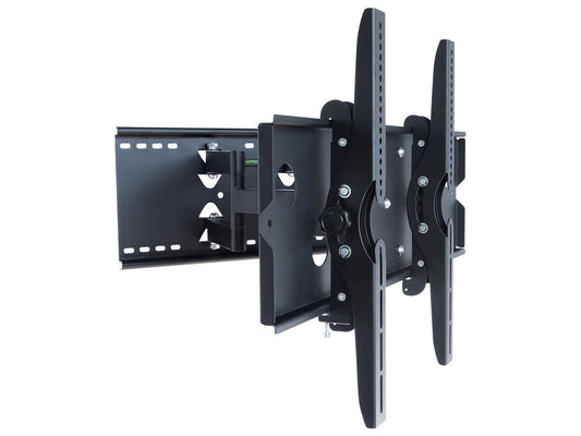 Orca Moveable Double Arm Wall Bracket Fits 40 to 65 Inch TVs - Loading Capacity 50 KG