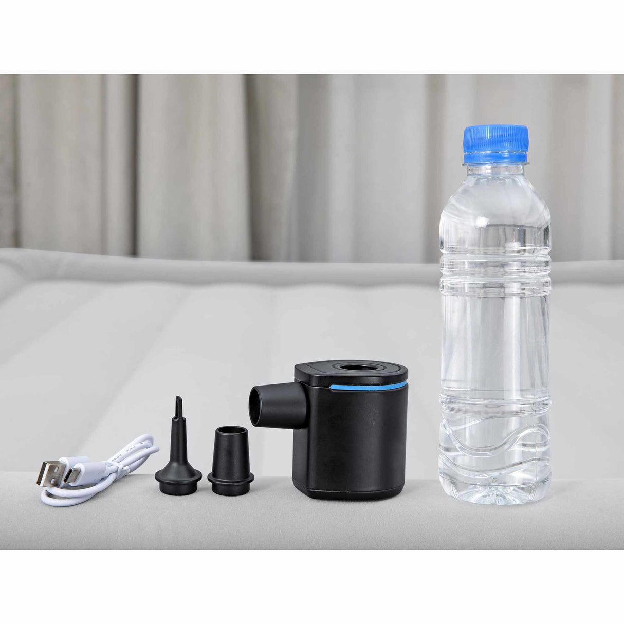 Bestway Powertouch Pocket Usb Electric Air Pump (power Pump, 3 Valve Adaptors)