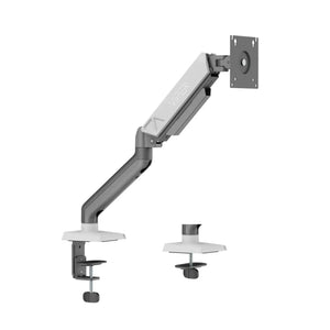 Sades Viper Single Monitor Mount Arm for Gaming & Office Fit Screen Size 17"-32" - White - Zayoom