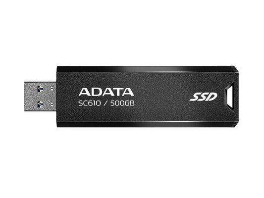 ADATA SC610 External SSD - 500GB - USB 3.2 Gen2 - USB Flash Drive