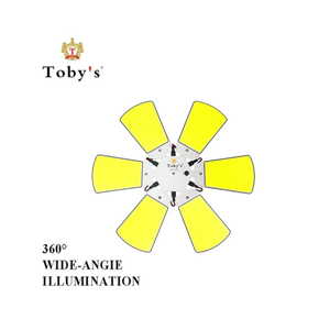 فانوس تخييم توبي متعدد الوظائف للاستخدام الخارجي مع حامل ثلاثي القوائم وجهاز تحكم عن بعد
