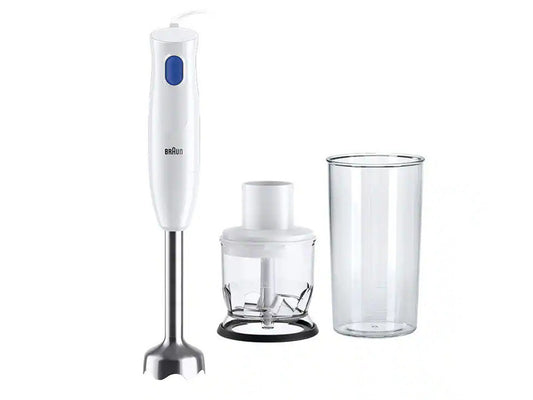 Braun MultiQuick 1 Hand Blender 450W - With Chopper and Plastic Beaker