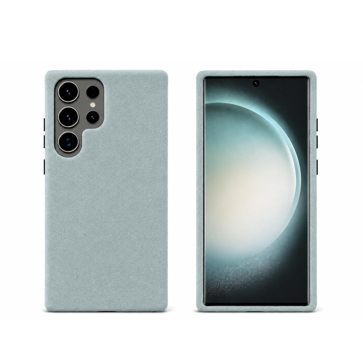 Spectre Samsung S23 Ultra - Alcantara Case - Cyan