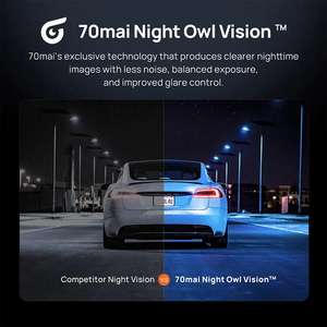 70 مي كاميرا سيارة بدقة 4K، رؤية شاملة 360°، مزودة بمستشعرين سوني ستارفيس 2  بتقنية الذكاء الاصطناعي 2.0 – كاميرا أمامية وخلفية