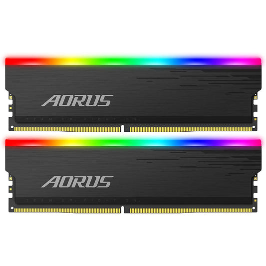 Gigabyte AORUS RGB Memory DDR4 16GB (2x8GB) 4400MHz Desktop Gaming Memory RAM Kit - Black