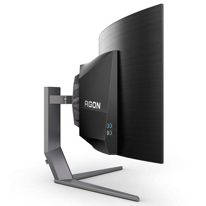 إيه أو سي أغون برو AG456UCZD شاشة ألعاب منحنية 45 بوصة WQHD OLED - 240 هرتز - 0.03 مللي ثانية - متوافقة مع فري سينك بريميوم وجي-سينك - أسود