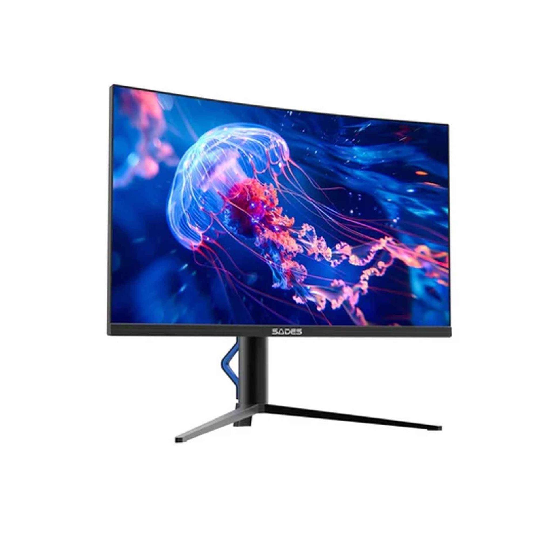 Sades BX-Jellyfish 27 Inch FHD HDMI 2.1 280Hz 0.5ms Curved Gaming Monitor - Black - Zayoom