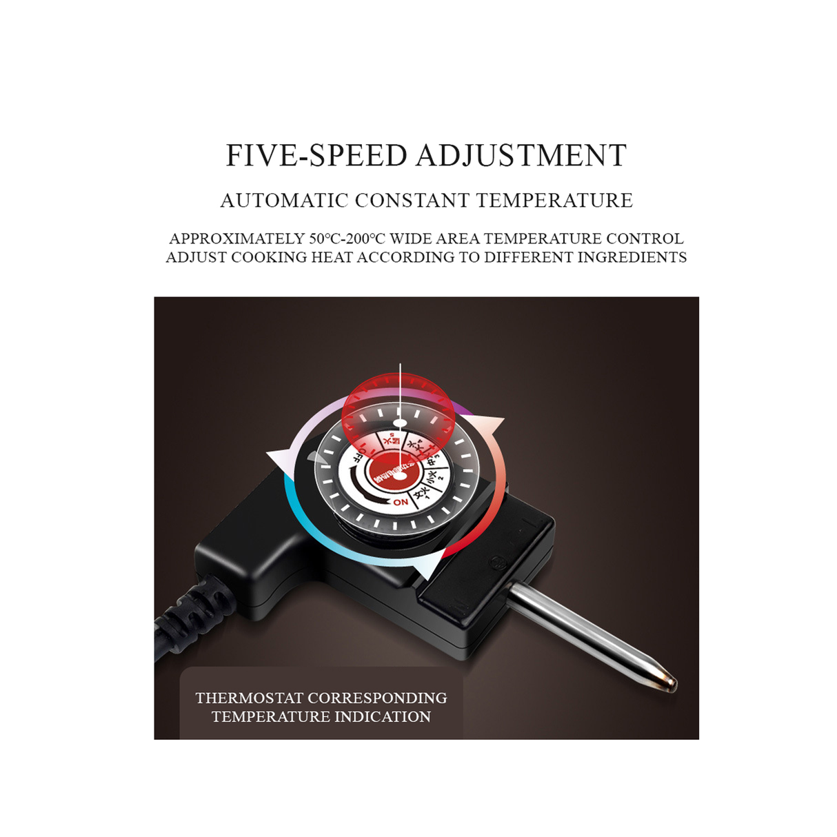 وعاء الطهي الكهربائي متعدد الوظائف 9 في 1 – سعة 12 لتر