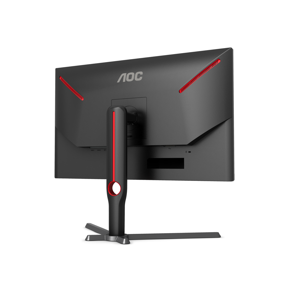 إيه أو سي U27G3X شاشة ألعاب 27 بوصة 4K UHD IPS - 160 هرتز - 1 مللي ثانية - HDMI 2.1 أداپتيف سينك - أسود