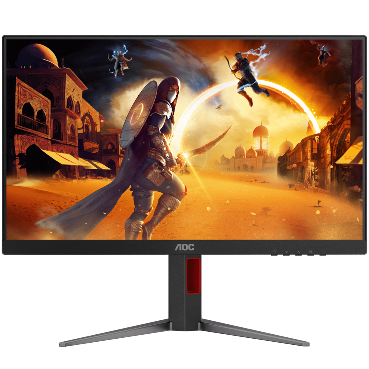 AOC Q27G4/D 27 Inch QHD Fast IPS - 200Hz - 0.3ms - Adaptive Sync Gaming Monitor - Black