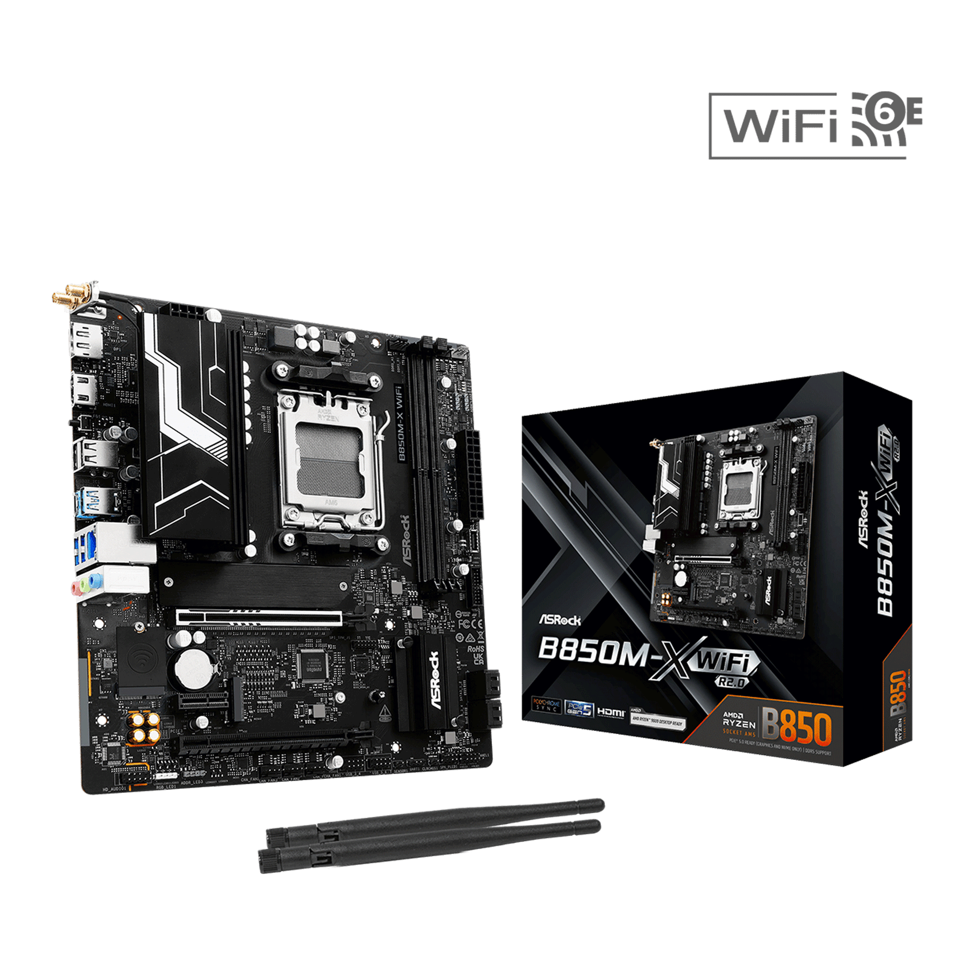 ASRock B850M-X WiFi DDR5 M-ATX Gaming Motherboard – Zayoom