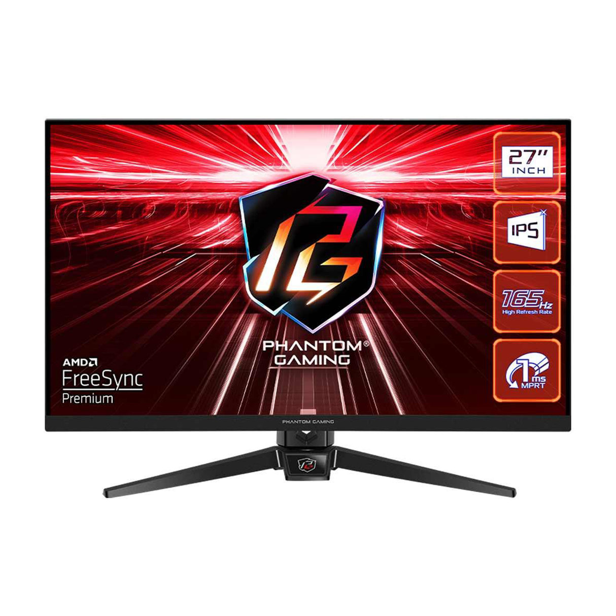 ASRock Phantom - PG27FF1A - 27 Inch - FHD - 165Hz - Flat IPS - Gaming Monitor - Zayoom