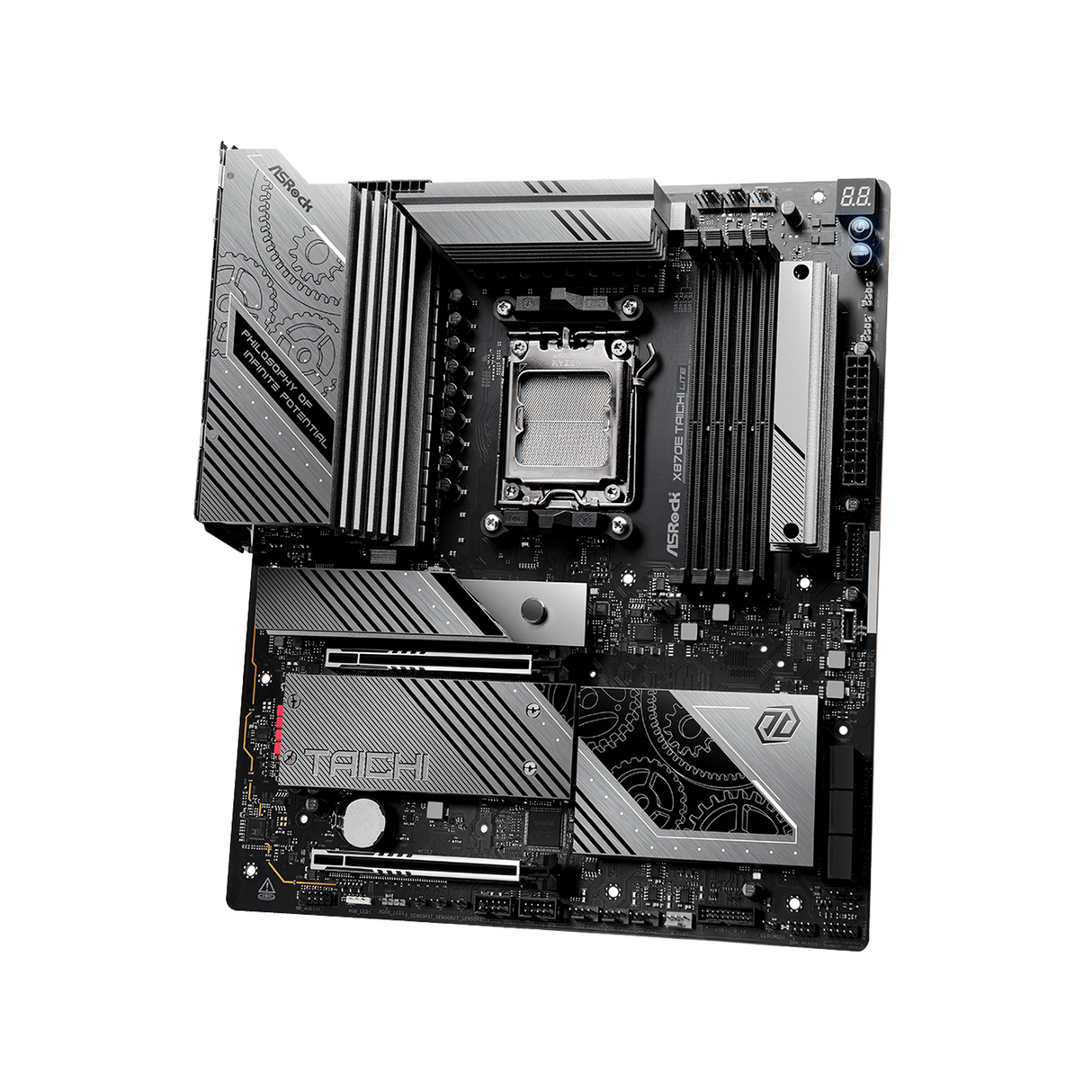 ازروك Z870E تايتشي ليت واي فاي 7 دي دي ار 5 ايه ام 5 اية تي اكس مذربورد