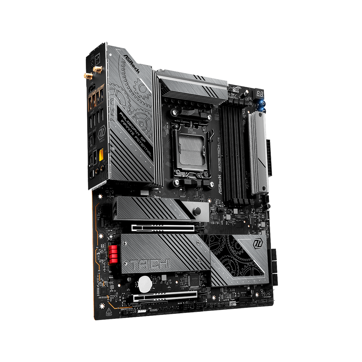 ازروك Z870E تايتشي ليت واي فاي 7 دي دي ار 5 ايه ام 5 اية تي اكس مذربورد