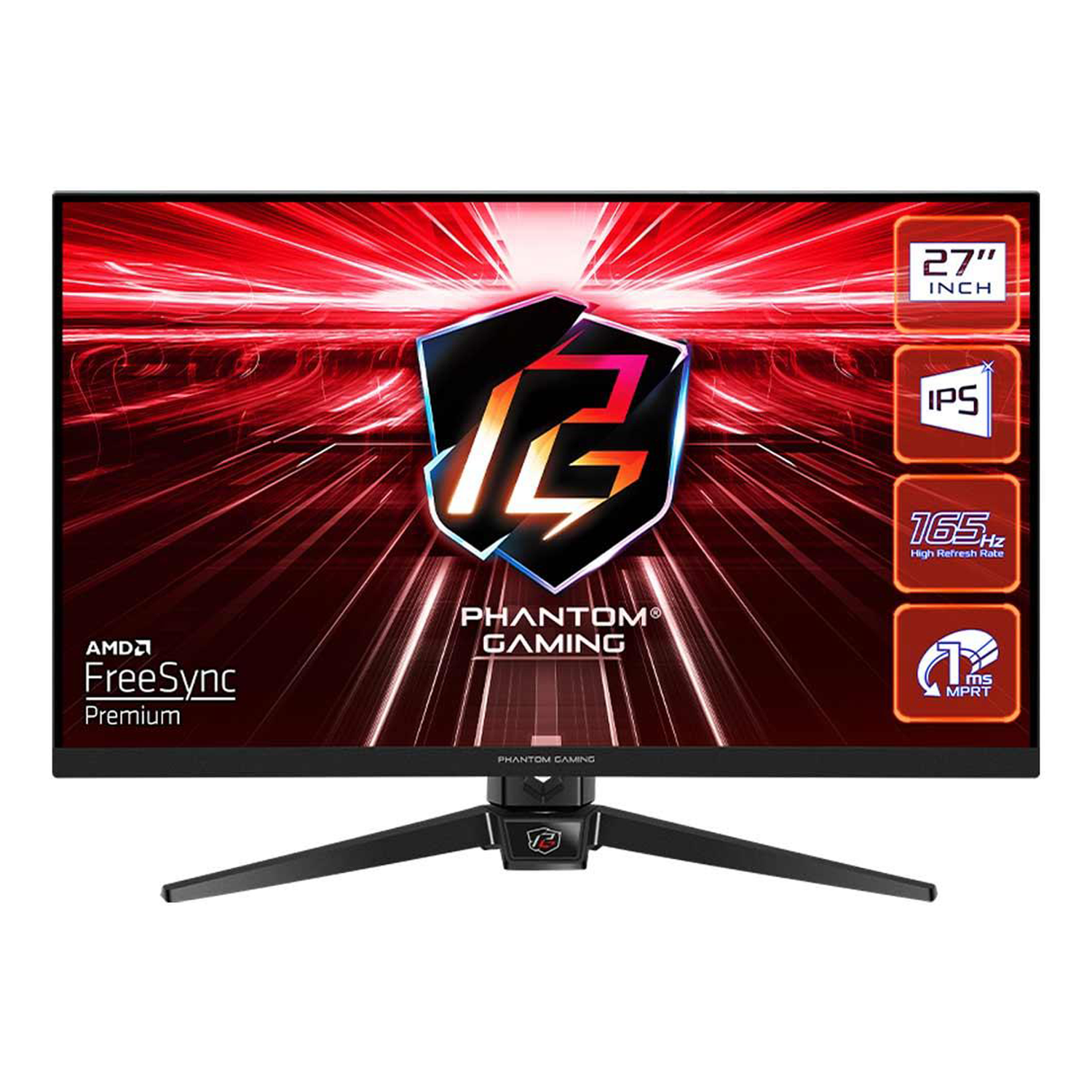 ASRock Phantom - PG27FF1A - 27 Inch - FHD - 165Hz - Flat IPS - Gaming Monitor - Zayoom