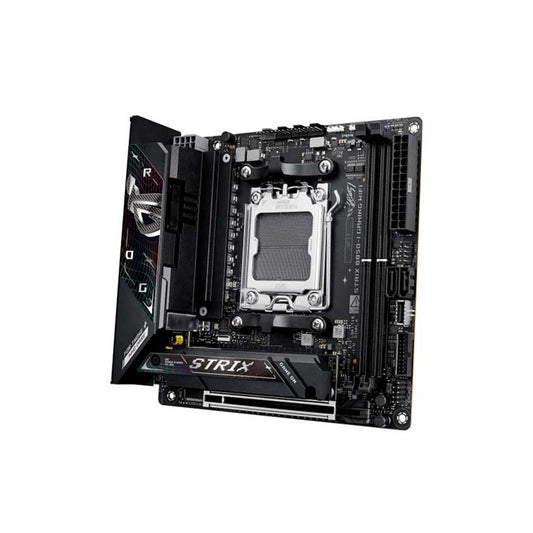 ASUS - ROG STRIX B850-I DDR5 AM5 Gaming WiFi Mini-ITX Motherboard - Black