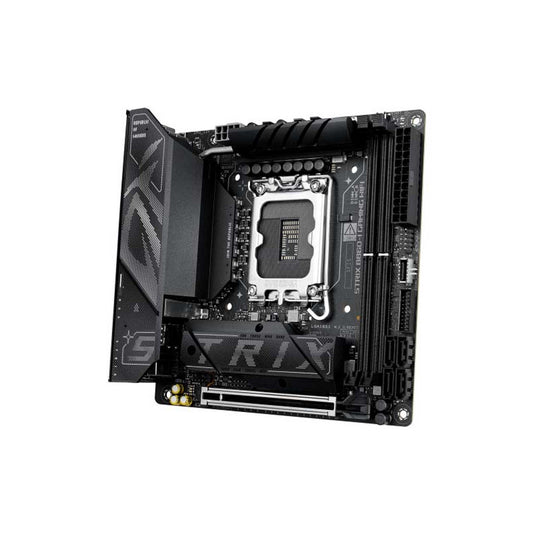 ASUS - ROG STRIX B860-I Gaming WiFi DDR5 Mini-ITX Motherboard - Black