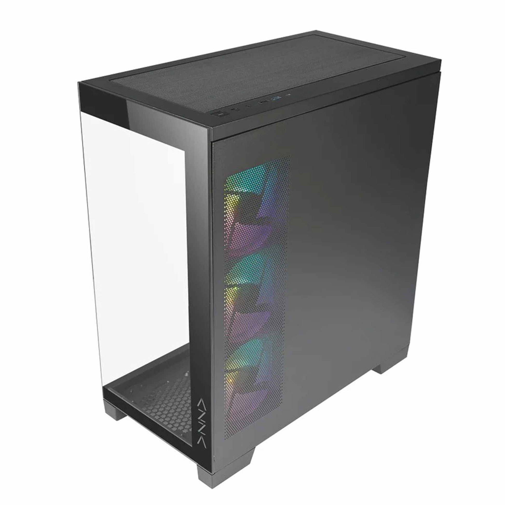 AZZA Cove Mid-Tower PC Case - Black – Zayoom